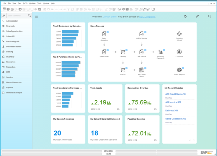 SAP Business One—sap B1價(jià)格 優(yōu)惠、功能全面、易于實(shí)施